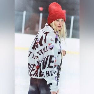 NWT FP Movement Hit The Slopes Printed Pullover in Stand Out Never Still | Small